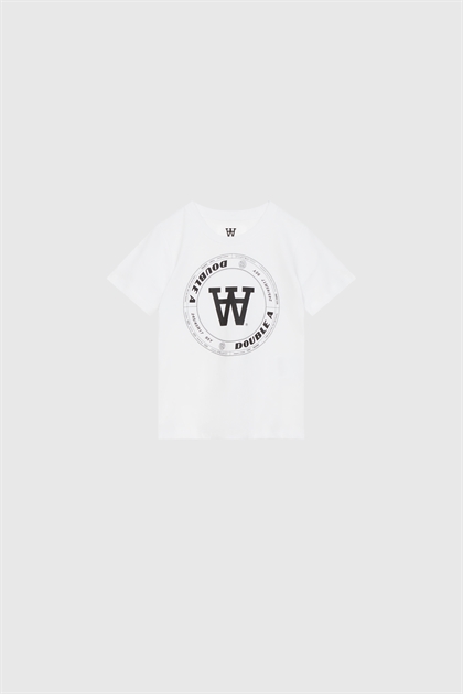 WOOD WOOD T-shirt "OLA" - Junior White logo